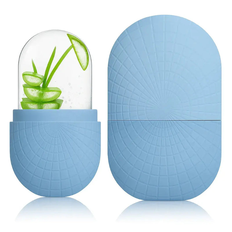 Siliconen kubus gezichtsijsroller