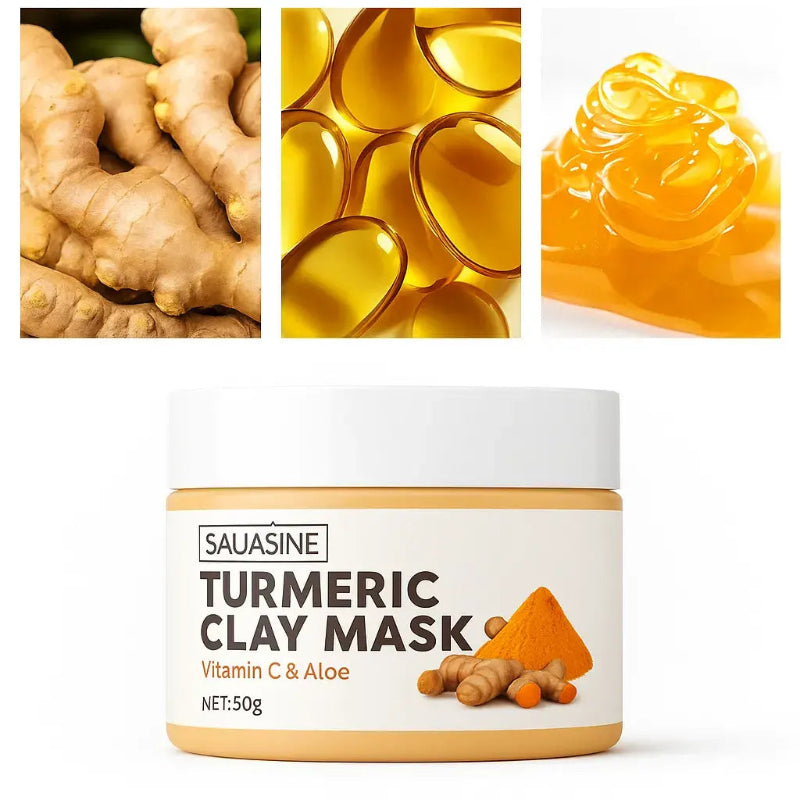 Kurkuma Vitamine C Gezichtsmasker - 50g