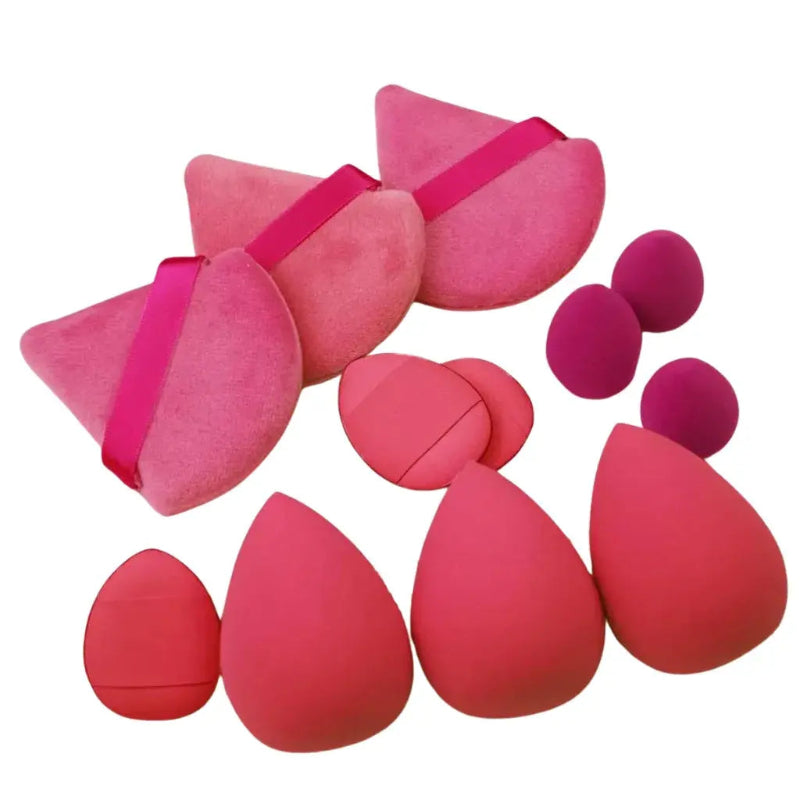 Make-up puff perfectie set
