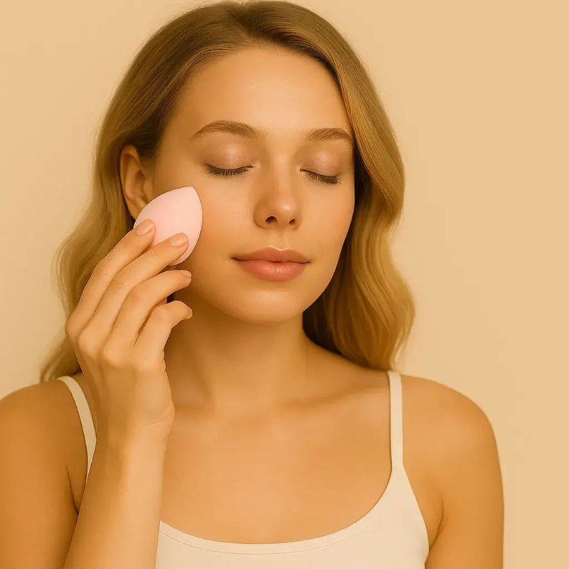 Make-up puff perfectie set