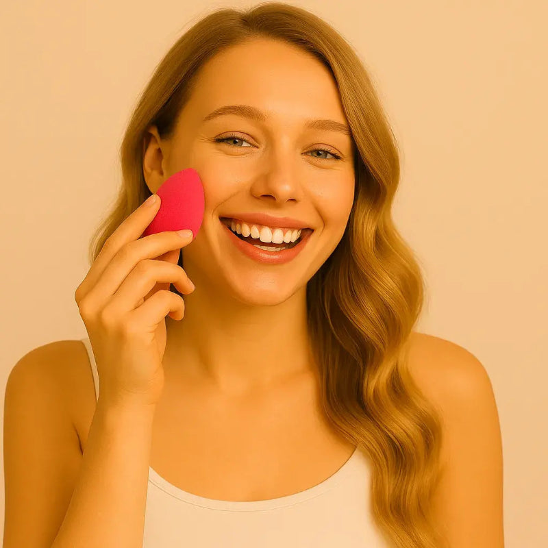 Make-up puff perfectie set