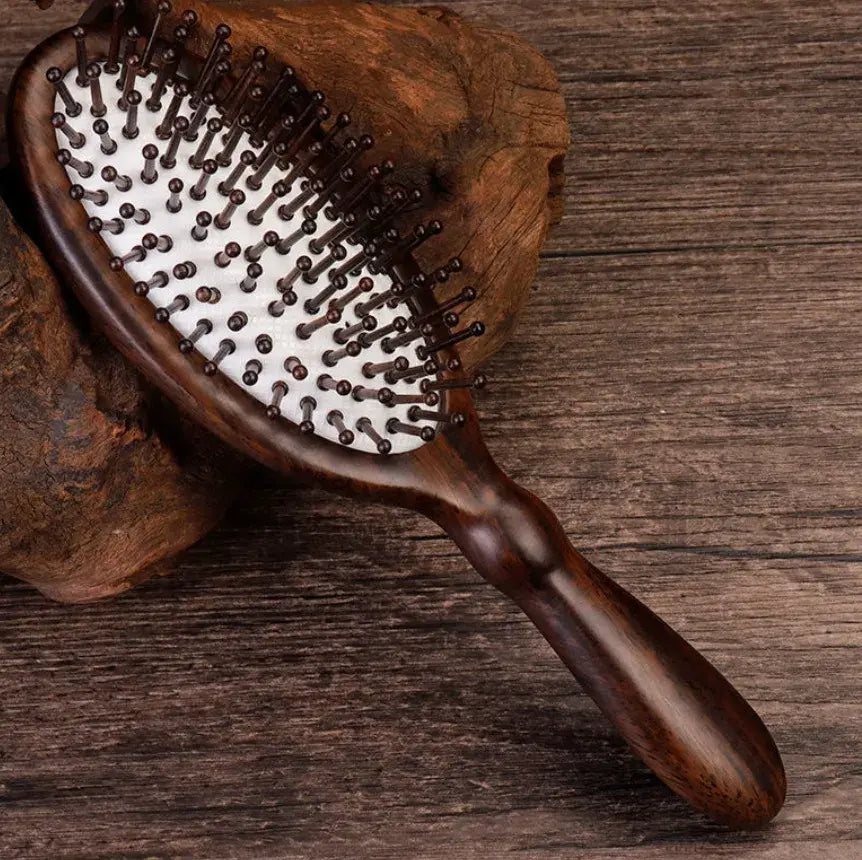 Anti-Frizz Bamboe Haarborstel