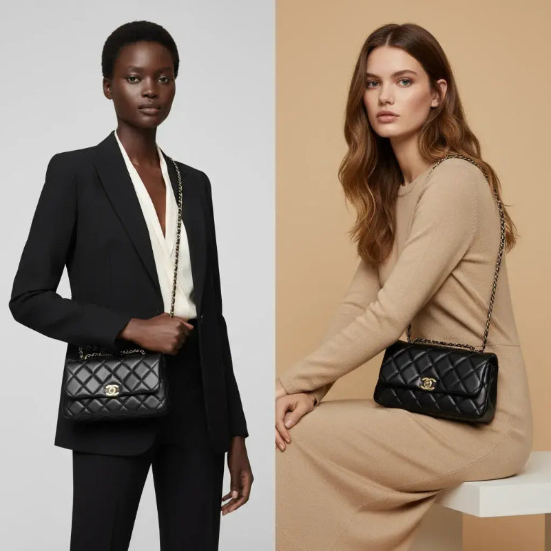 Mini Élégance Noir Bag